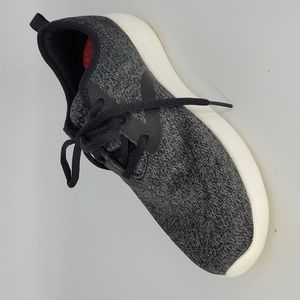 Crocs LiteRide Lace Up Sneaker Shoes Black Grey 8